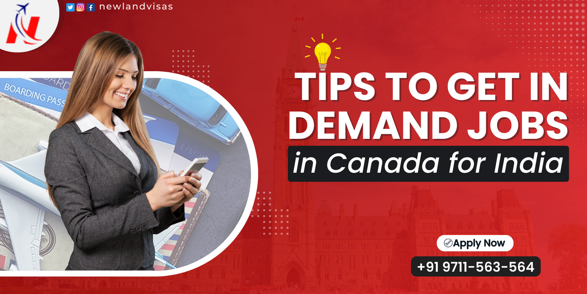 Tips to get In Demand Jobs in Canada for Indians
